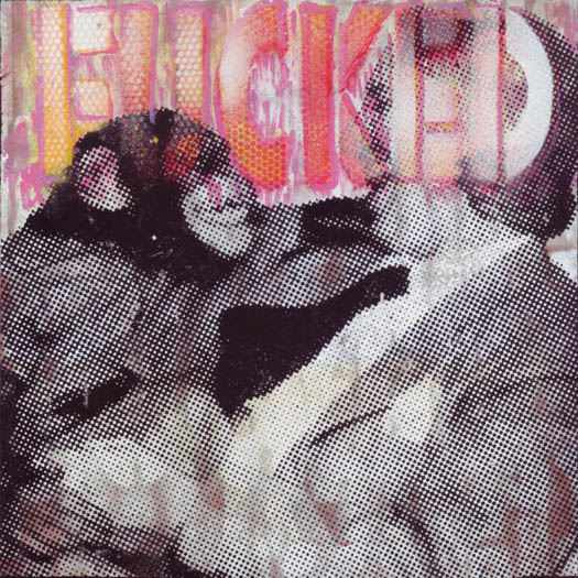 "are Zoo animals contented in captivity?  This chimpanzee seems to be assuring the director of the Zoo that EVERYTHING IS ALL RIGHT"