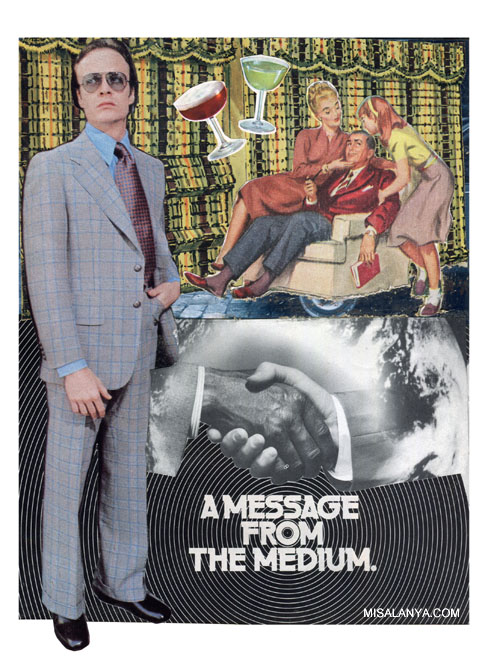 postcard 3 a message from the medium